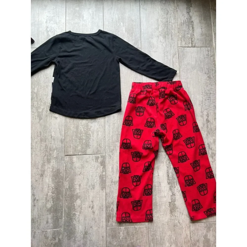 Gap Kids Boys x Star Wars 2 Piece Set Pajamas Pjs UP TO SNOW GOOD Sleep Fleece 6